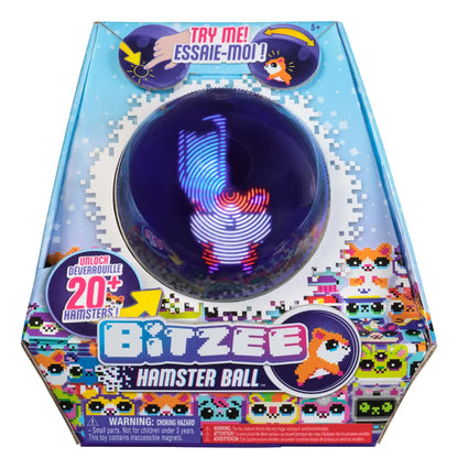 Bitzee Hamster Ball Mascota Virtual Interactiva Spin Master