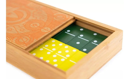 Domino Doble Seis 28 Fichas De Madera Spin Master