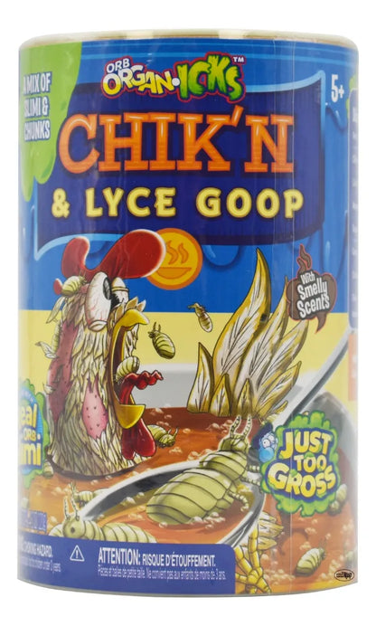 Organ Icks Chik N Lyce Goop Slime Con Aroma Lata Orb