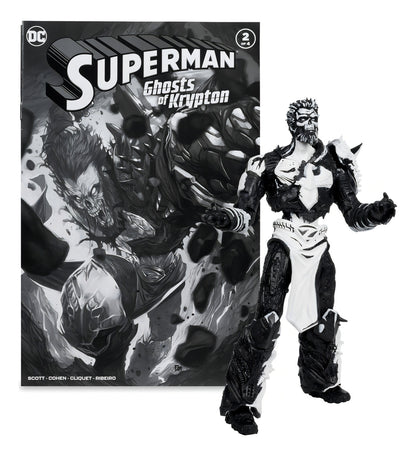 Pack x4 Figuras de Acción 7" Superman Series Gold Label Mcfarlane