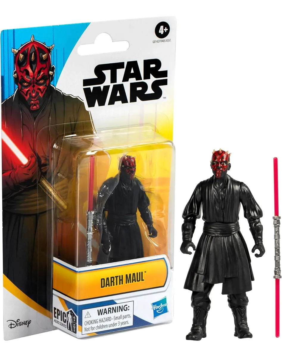 Star Wars Pack Figura Darth Maul Y Luke Skywalker Hasbro