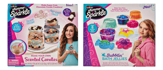Shimmer N Sparkle Crea Velas Olor Chocolate Y Jabon Crazart