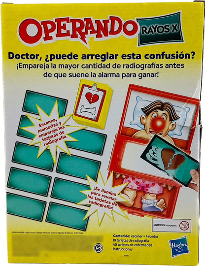 Operando Rayos X Juego De Mesa Hasbro Cd