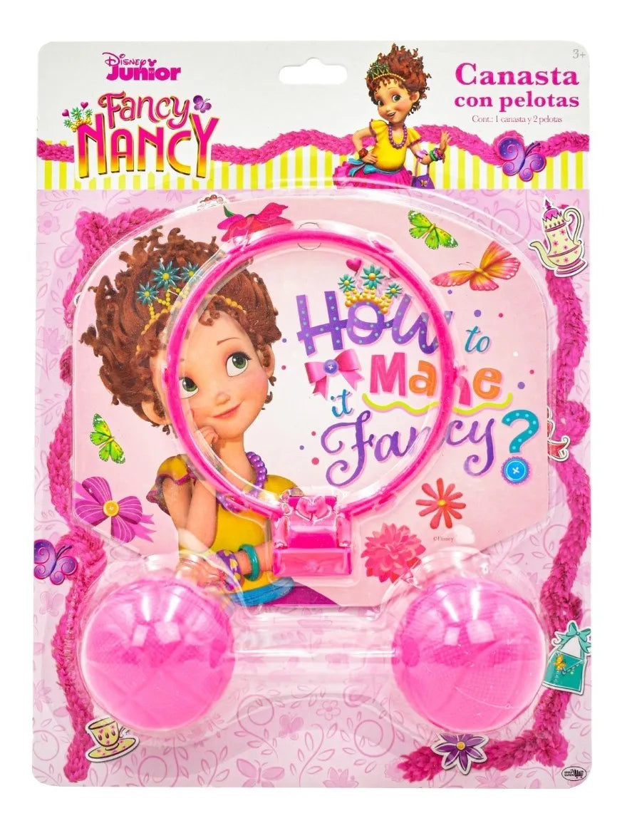 Canasta Con Pelotas Disney Fancy Nancy Pack 8pz Bestway