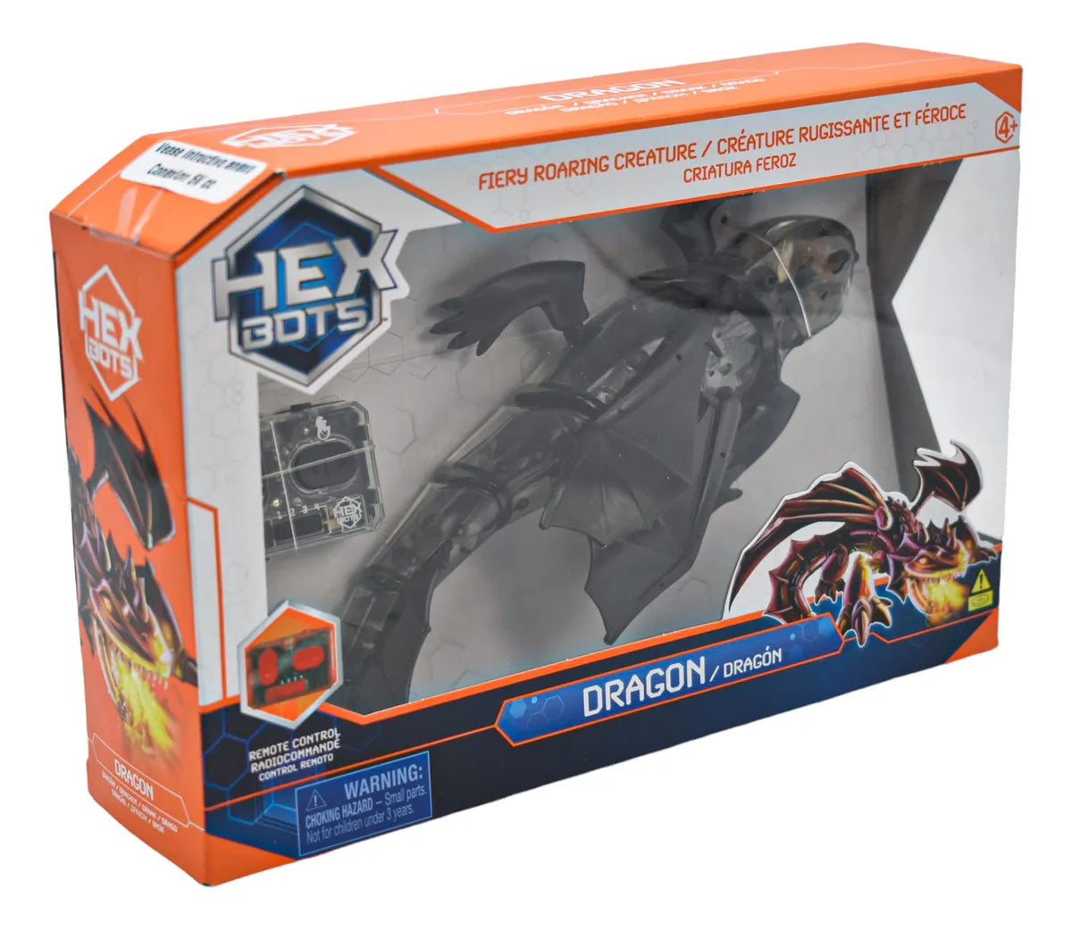 Hex Bots Pack 2 Sets Dragon Negro Y Nano Bugs Spin Master Dragón Negro