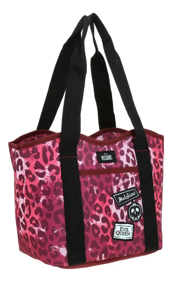 Mochila Y Lonchera Disney Villains Vi66420 Primaria Chenson Fucsia Estampado