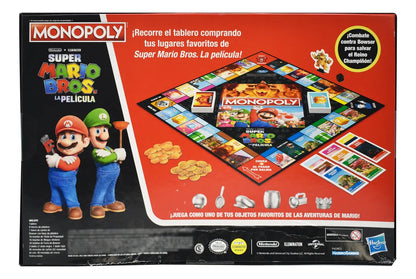 Monopoly Edicion Super Mario Bros La Pelicula Hasbro Cd
