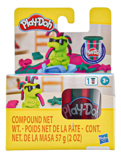 Play-doh Pack 3 Moldes De Animales 171 G Hasbro Color Multicolor