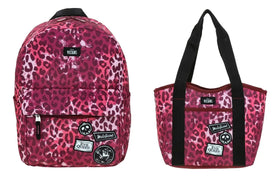 Disney Villains Backpack and Lunchbox VI66420 Primary Chenson Fuchsia Print