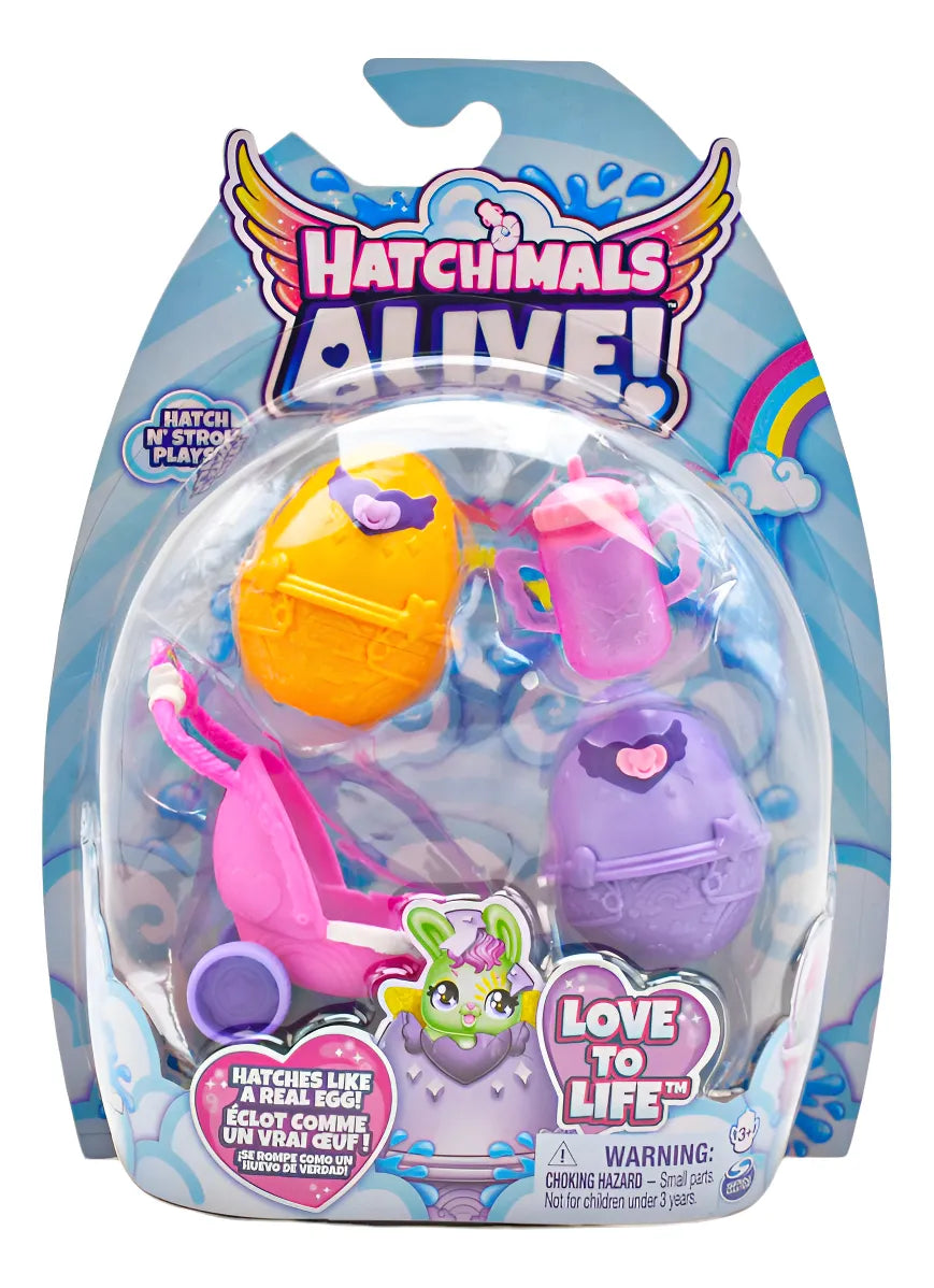 Hatchimals Alive Love To Life 2 Huevos Spin Master