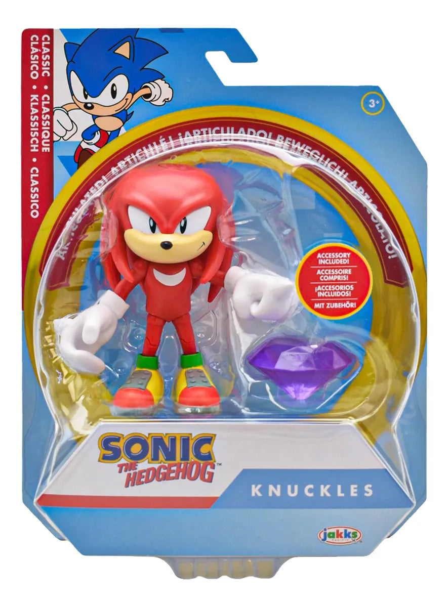 Sonic The Hedgehog Clasico Pack Sonic Knuckles Jakks Pacific