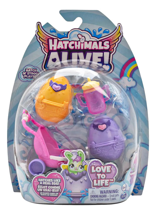 Hatchimals Alive Love To Life 2 Huevos Spin Master