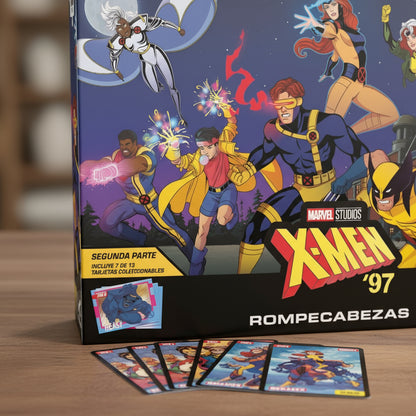 Rompecabezas Marvel X-men 1000 Piezas + Tarjetas Exclusivas