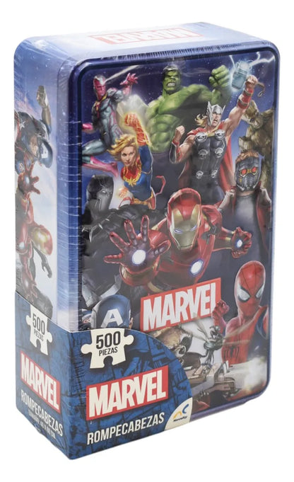 Rompecabezas Pack Marvel Y Harry Potter 500pz C/u Novelty