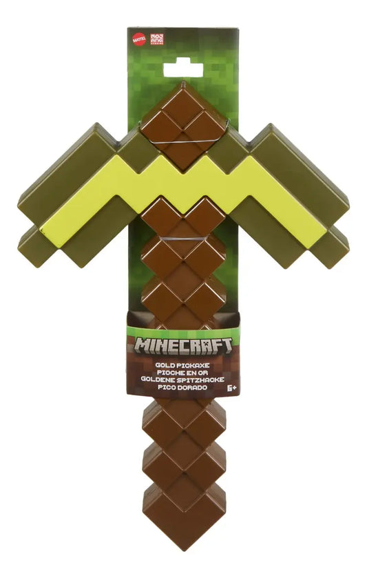 Minecraft Pico Dorado 35 Cm Mattel