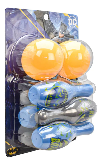 Marvel Spider Y Batman Juego De Bolos 8pz Toymark Spiderman Y Batman
