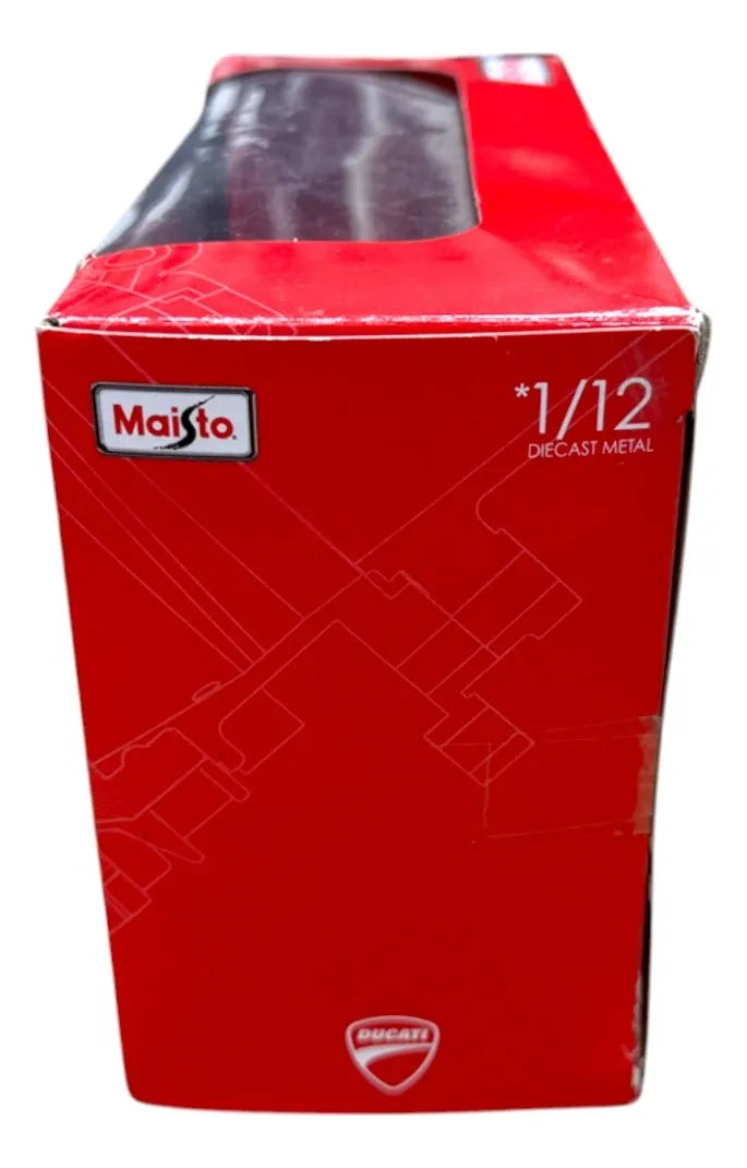 Ducati 1199 Panigale Motocicleta A Escala 1/12 Maisto Cd Rojo