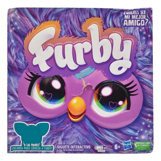 Furby Violeta Mascota Interactiva 5 Comandos Hasbro Cd Violeta