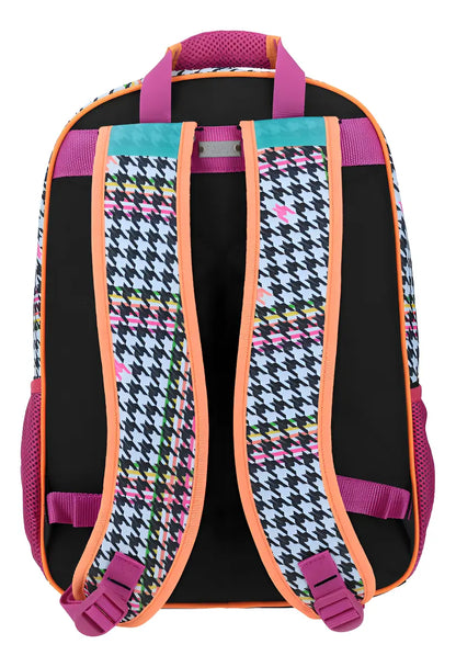 Mochila Happy Girl Arcoiris Neony Con Porta Tablet Chenson