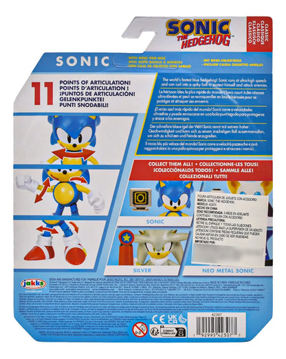 Sonic The Hedgehog Clasico Pack Sonic Knuckles Jakks Pacific