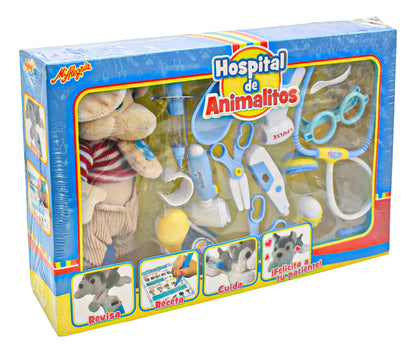 Hospital De Animalitos Con Peluche Raton Al Azar Mi Alegria Multicolor