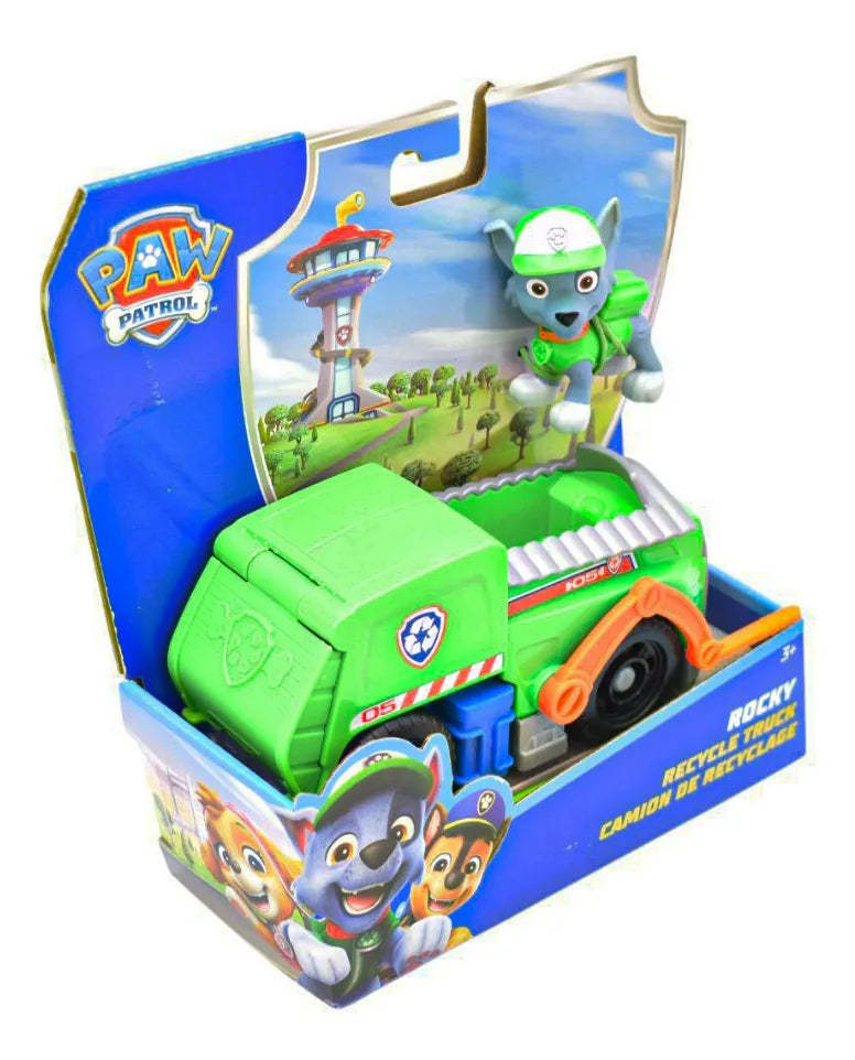 Paw Patrol Pack 3 Vehiculos Spin Master Multicolor