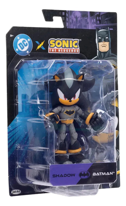 Sonic X Dc Shadow Como Batman Figura 13cm Jakks Pacific