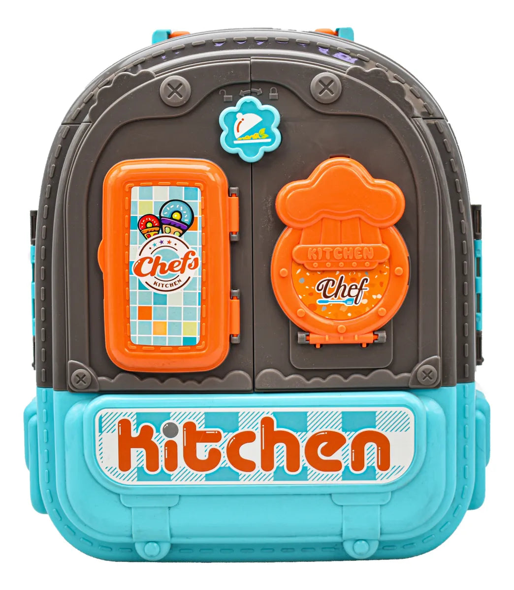 Maletin De Cocina 3 En 1 Kitchen Chefs Kids Bag 008-996a Multicolor