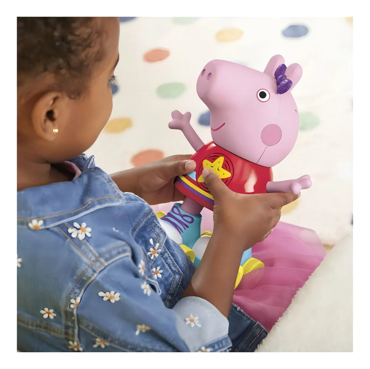 Muñeca Hasbro Peppa Pig Canta Y Patina Con Luces Y Sonido