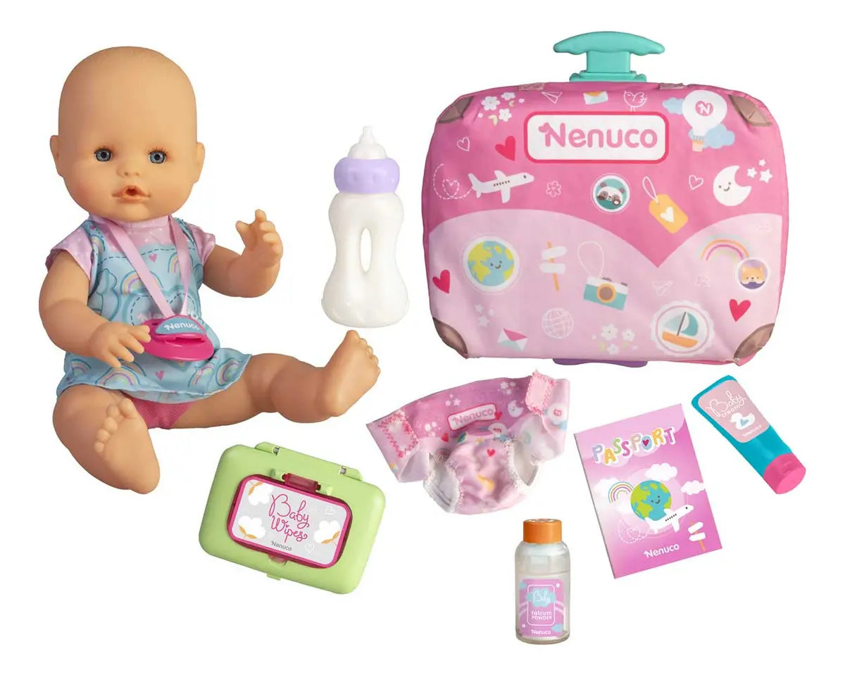 Nenuco Viaja Conmigo Travel With Me Muñeca 30cm Famosa