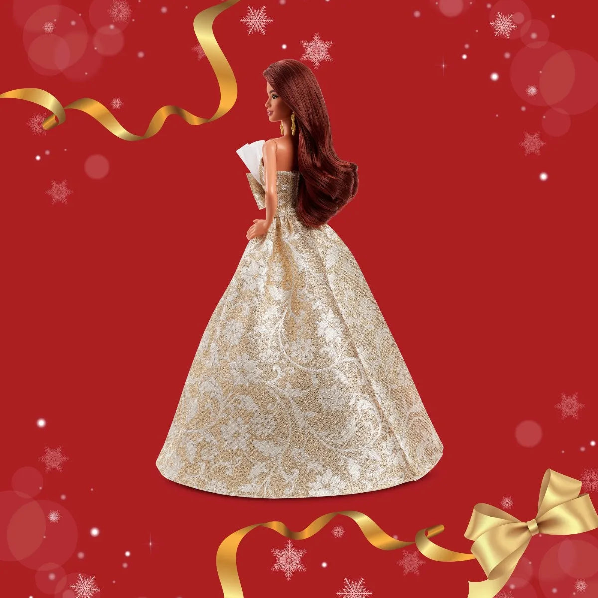 Barbie Signature Holiday 2025 Cabello Castaño Jbh97 Mattel