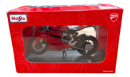 Ducati 1199 Panigale Motocicleta A Escala 1/12 Maisto Cd Rojo