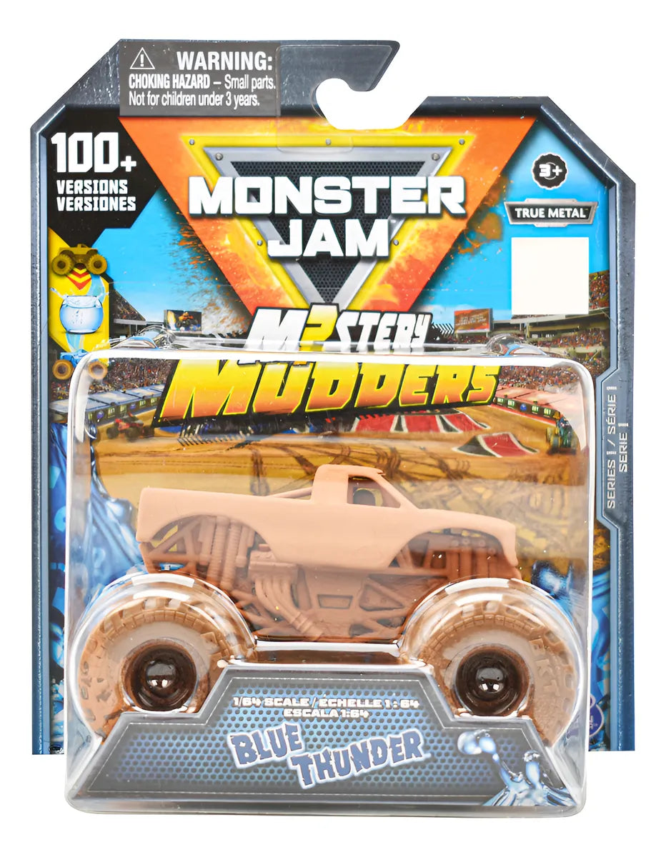 Monster Jam Blue Thunder Serie 1 Escala 1:64 Spin Master Blue Thunder