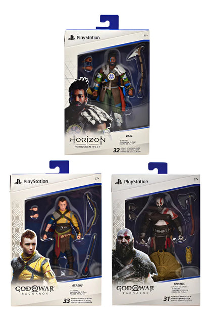 God Of War Horizon Pack Kratos Atreus Varl 15cm Spin Master