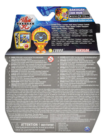 Bakugan Cubbo Robo B600 6cm Spin Master
