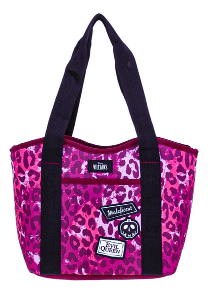 Disney Villains Primary School Backpack, Lunchbox and Pencil Case Set by Chenson, Bubblegum Pink Print
