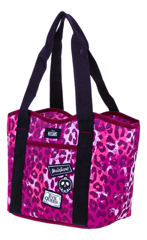 Disney Villains Primary School Backpack, Lunchbox and Pencil Case Set by Chenson, Bubblegum Pink Print