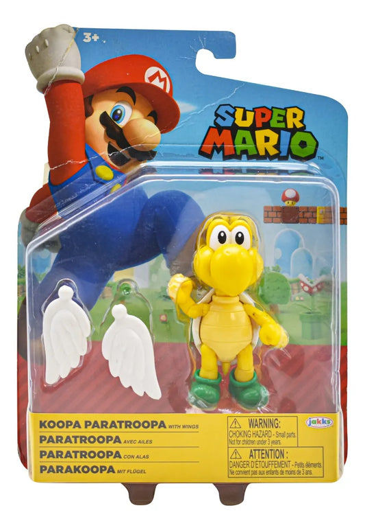 Super Mario Paratroopa Con Alas 9 Cm Jakks Pacific Cd
