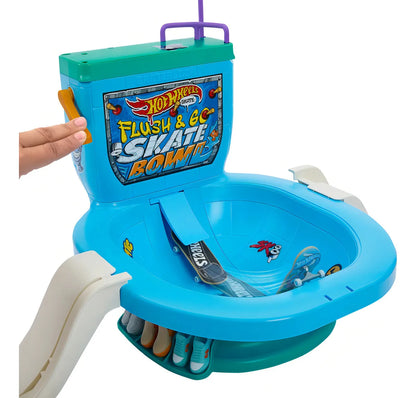 Hot Wheels Skate Pista De Juguete Set Bowl De Inodoro Color Multicolor