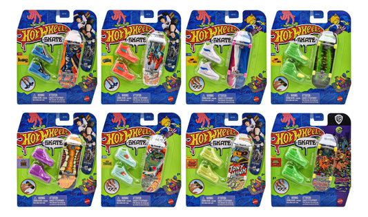 Hot Wheels Skate Action Sports Pack 8 Patinetas #1 Mattel Multicolor
