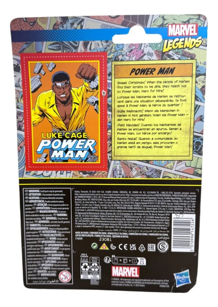Marvel Legends Luke Cage Power Man Figura 9cm Hasbro Cf
