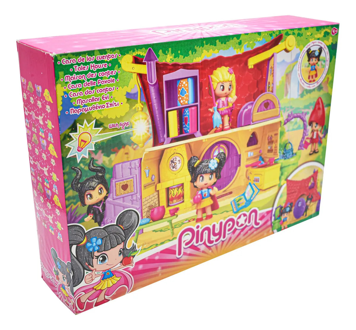 Pinypon Casa De Los Cuentos Famosa Cd Multicolor