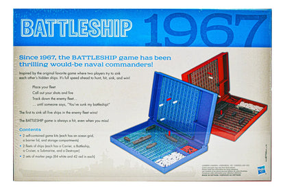 Battleship Retro Series 1967 Juego De Mesa Ingles Hasbro