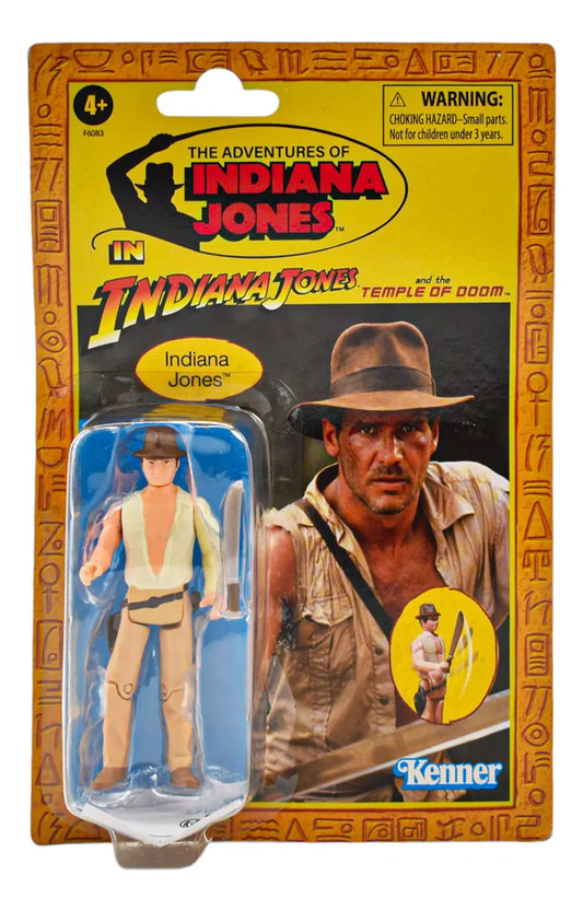 Figura Indiana Jones Templo Perdicion Vintage Hasbro Da