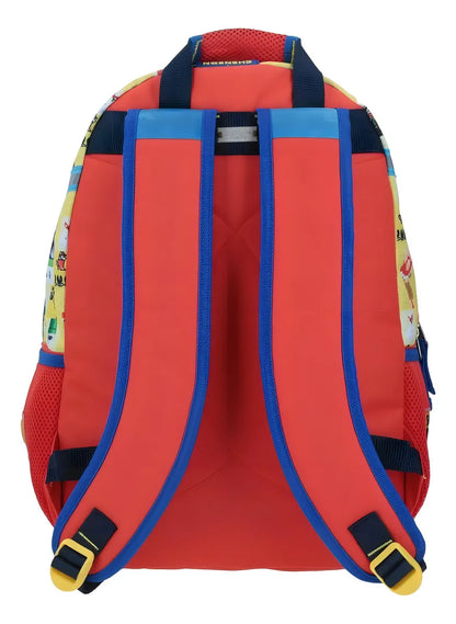 Chenson Mario & Luigi Maker Backpack Yellow Kirat Yellow 3D Fabric Design