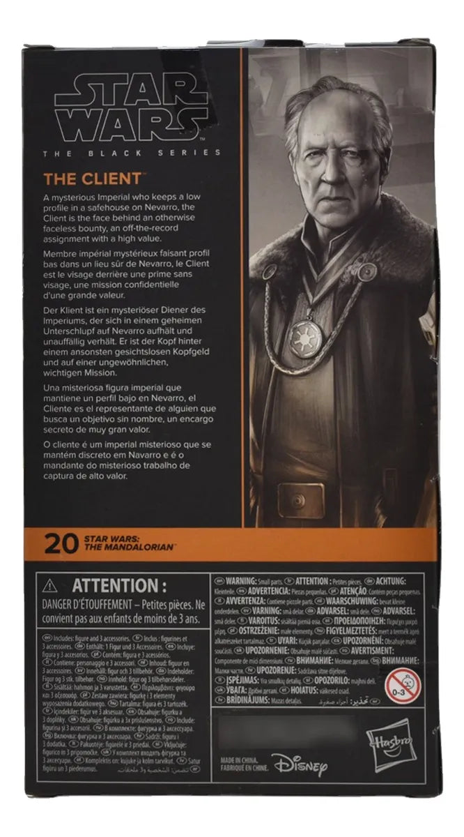 Figura Star Wars The Black Series The Client 15 Cm Hasbro Cf