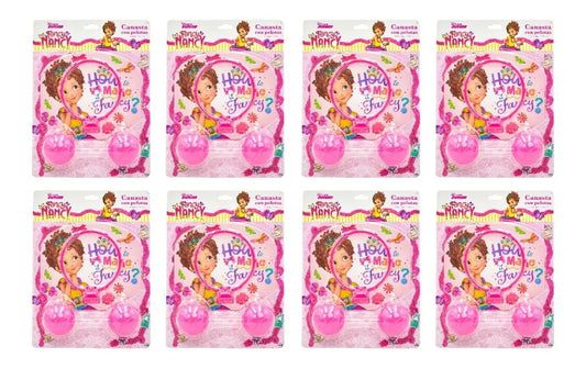 Canasta Con Pelotas Disney Fancy Nancy Pack 8pz Bestway