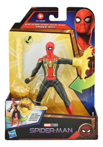 Marvel Spiderman Aracno Giro Figura 16cm Hasbro