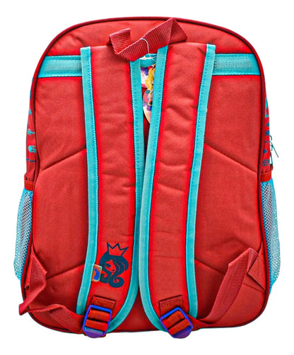 Mochila Ever After High Princesas Poderosas Original Ruz Con Detalle Rojo/rosa Estampado
