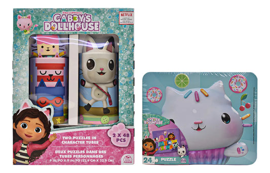 Gabbys Dollhouse Pack 3 Rompecabezas 120 Piezas Spin Master
